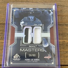 2025-26 Upper Deck SP Game Used #NM-34 NHL Masters Pierre-Luc Dubois /80