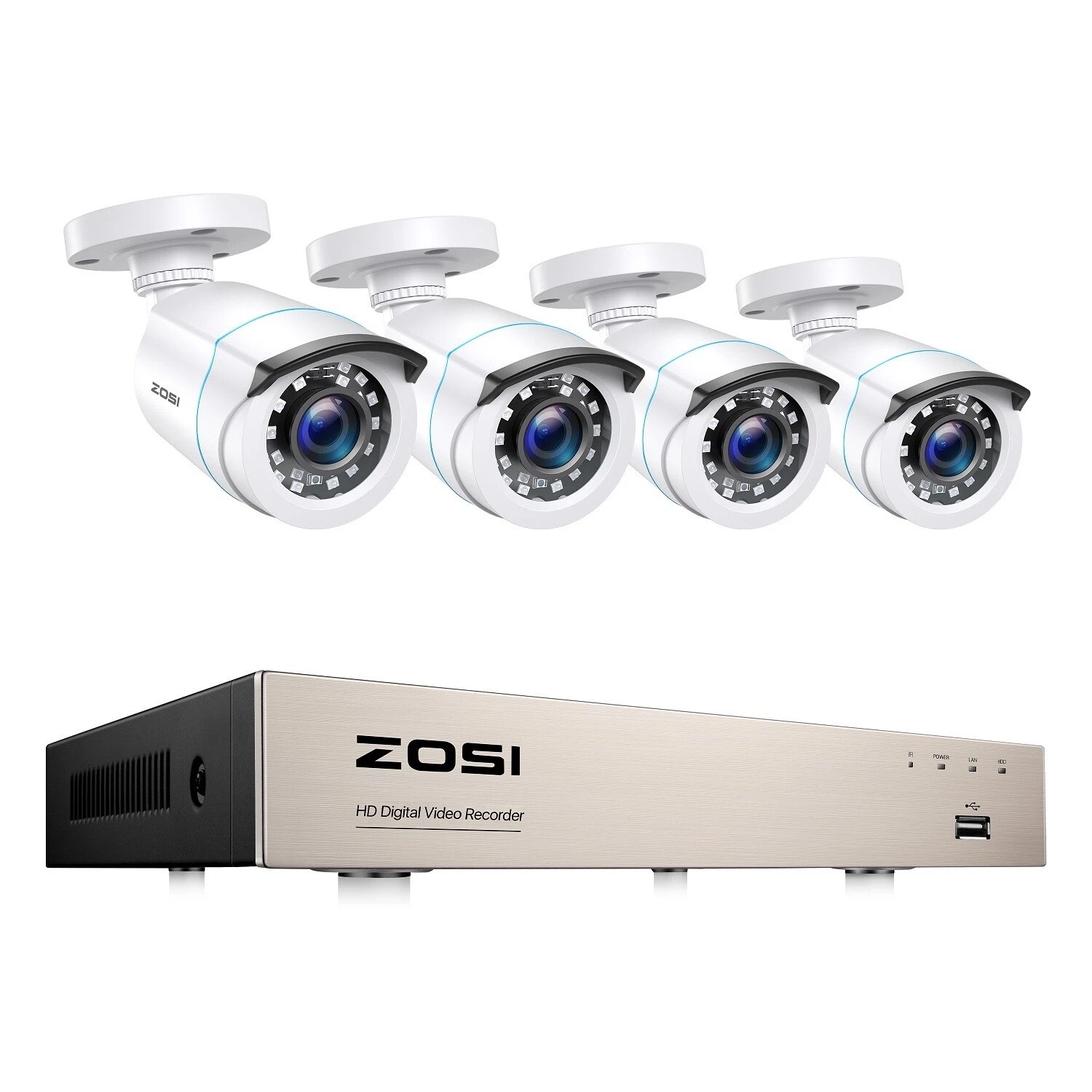 1080p Cctv Camera 80ft Nightvision