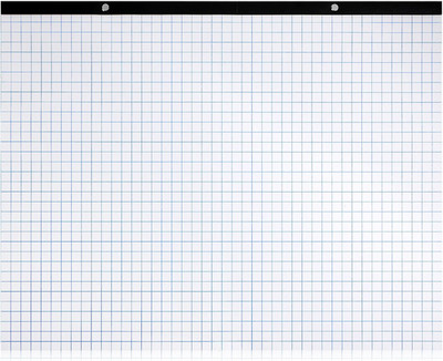 Large Engineering Graph Paper Pad 22''X17'' Landscape 4'' X 4''Grid Pad Giant Draf