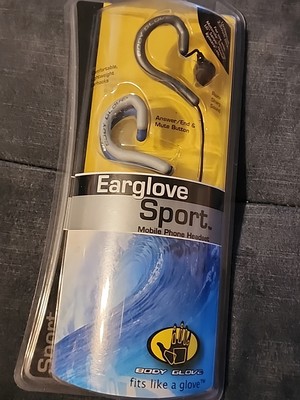 Body Glove Earglove SPORT Mobile Phone Headset 2.5mm Uni Jack NEW Sealed 