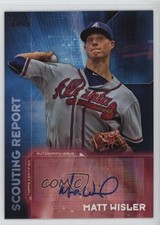 2016 Topps Scouting Report Auto Matt Wisler #SRA-MW Auto 0j8f