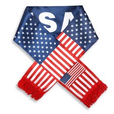 TOSOUATOP Scarf For World Cup 2026HD Standard, Red White Blue