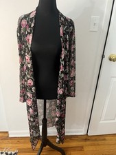 Women's Floral Cardigan Sweater