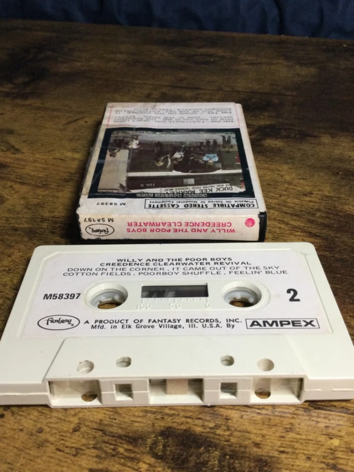 Creedence Clearwater Revival - Willy And The Poor Boys Cassette Tape Snapcase - Image 4 of 4