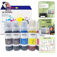 tonrink Ink Refill for Epson EcoTank ET-2800 ET-2850 ET-3750 ET-4800