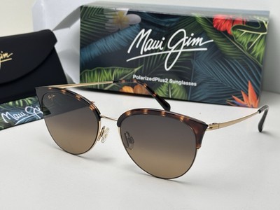 New* MAUI JIM OLILI Tortoise-Gold & HCL Bronze Polarized