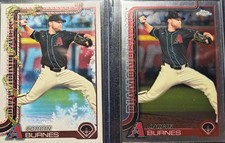 My 2025 Topps Corbin Burnes Variation Set