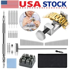Adjustment Watch Band Strap Bracelet Link Pin Remover Repair Resizing Tool Kit