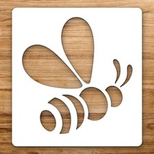 Bee Outline Wit Large Reusable Wall Stencil For Painting DIY Home Decor Template