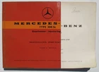 Spare parts list Mercedes-Benz Type 300 SC Edition A 1956 W 188 II spare parts