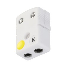 K Type Thermocouple Wire Connectors SENSOR Female Plug Adapter Round Pin 600 C
