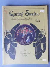 Country Sampler: North America Folk Art Vol 2 - 1980 painting wood instruction