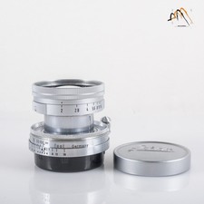 LEITZ Leica Summicron L39 50mm/F2.0 Silver Lens Yr.1955 LTM Germany 23712