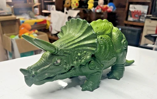 Vintage Mattel He-Man 1986 MOTU Bionatops Triceratops Masters of Universe Figure