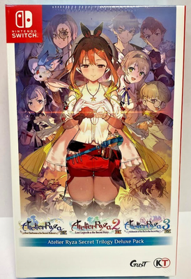 Atelier Ryza Secret Trilogy DX (Multi-Language) Switch Brand New