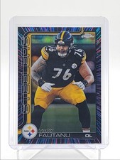 TROY FAUTANU 2025 TOPPS CHROME NEON PULSE REFRACTOR STEELERS R Q5692