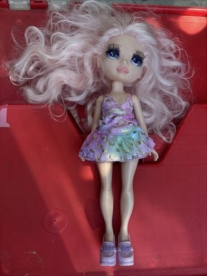 Rainbow High Costume Ball Bella Parker Pink Witch Doll -  Preowned Fully Dressed