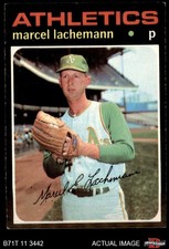 1971 Topps #84 Marcel Lachemann Athletics 4 - VG/EX