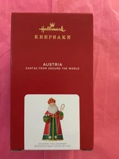 Hallmark Keepsake Ornament 2021 Limited Austria Santas From Around the World new