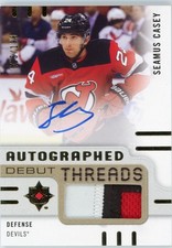 2024-25 Ultimate Collection Autographed Debut Threads Seamus Casey /199 #ADT-CA