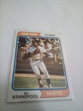 1974 Topps #561 Ed Kranepool New York Mets FREE SHIPPING