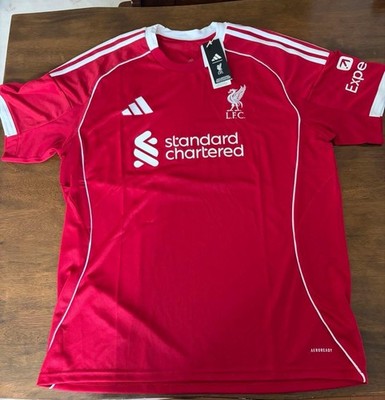 adidas Liverpool 25-26 Home Uniform Size XL From Japan