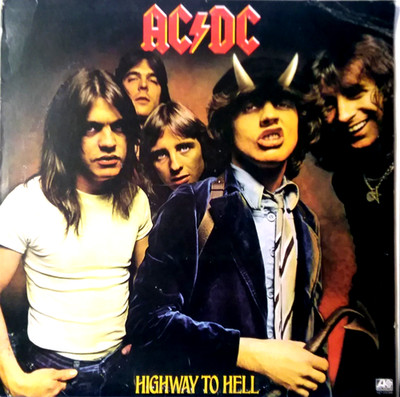 AC/DC - Highway To Hell - LP 1979  SD 19244 Atlantic Studios DK 1st Press RARE
