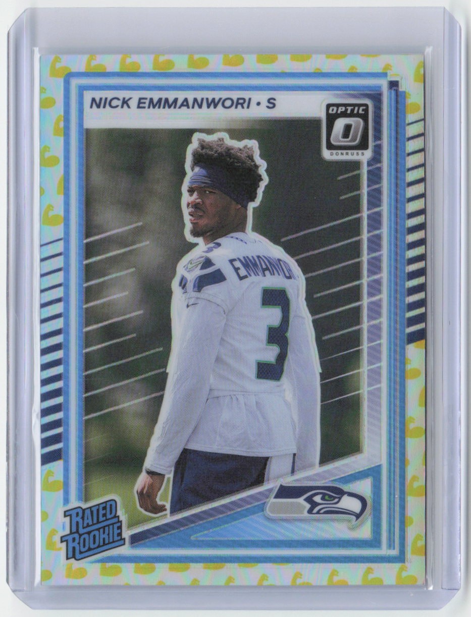 2025 Donruss Optic #277 Nick Emmanwori Flex #/199