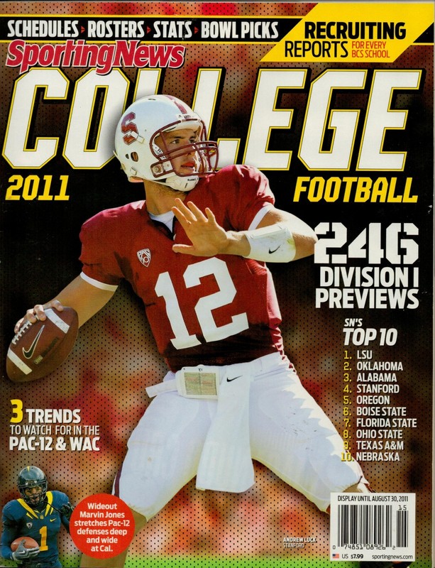 SPORTING NEWS College Football 2011