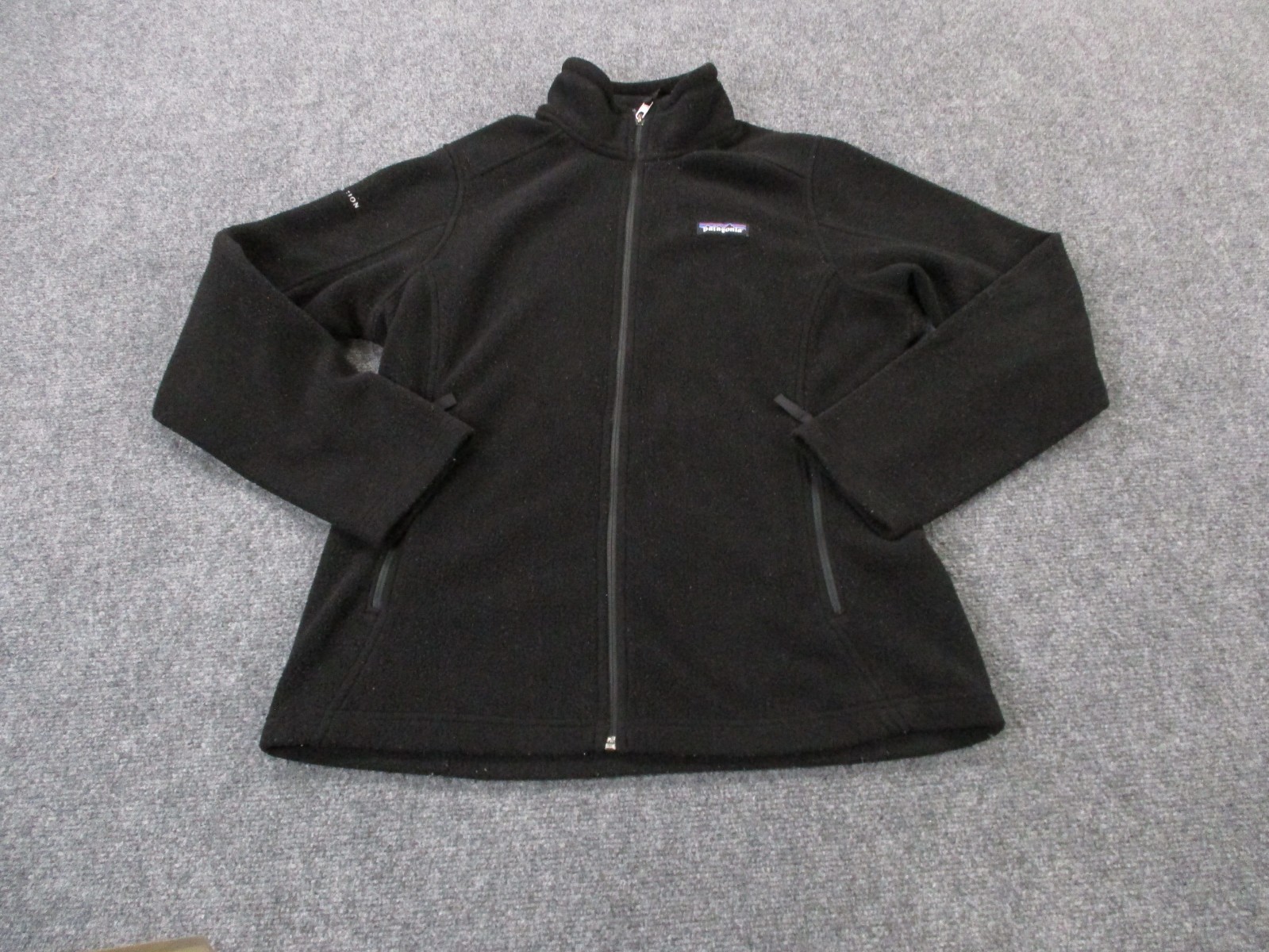 Patagonia Jacket Men M Black Better Sweater Synchilla Fleece Jumper Hiking 22995
