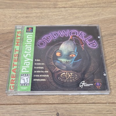 Oddworld: Abe's Oddysee (Sony PlayStation 1, 1997) PS1 CIB Complete