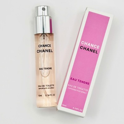 CHANEL CHANCE EAU TENDRE 10個入り （未開封） CHANEL CHANCE EAU TENDRE Eau De Toilette Sample Spray 10ml/0.34oz