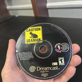 Caution Seaman Sega Dreamcast 2000 Disc Only