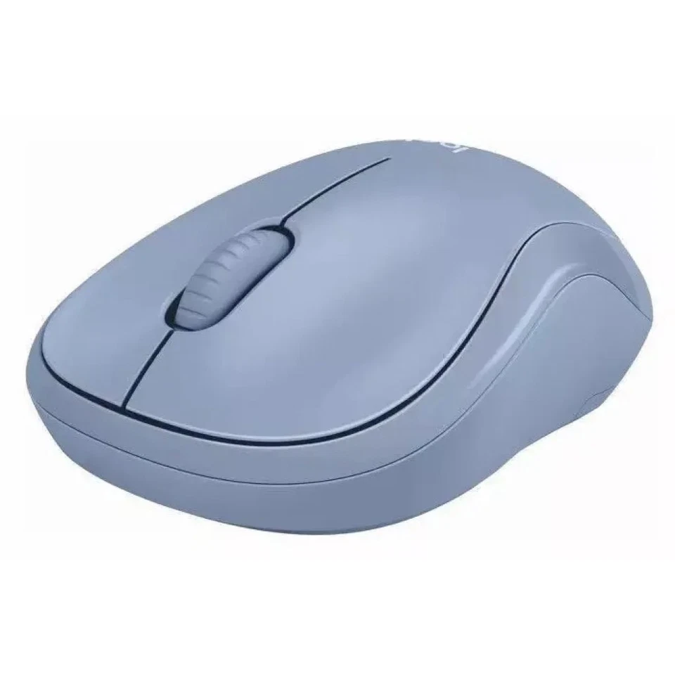 Logitech M240 Silent Bluetooth Funkmaus Geräuschlos ergonomisch mobil Blue/Gray - Bild 2 von 4