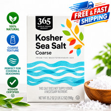 365 by Whole Foods Market, Kosher Sea Salt, Coarse, 2.2 lb