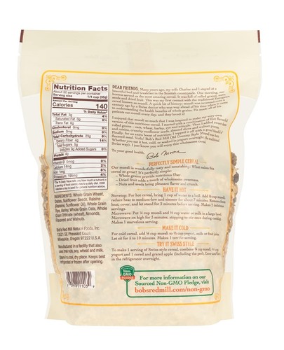 Bob's Red Mill Old Country Style Muesli, 40oz (Pack of 40 Ounce 4) - Picture 3 of 5