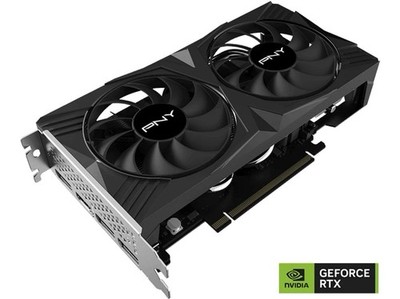 PNY GeForce RTX 4060 8G GDDR6 VERTO Dual Fan DLSS 3 VIDEO Graphics Card
