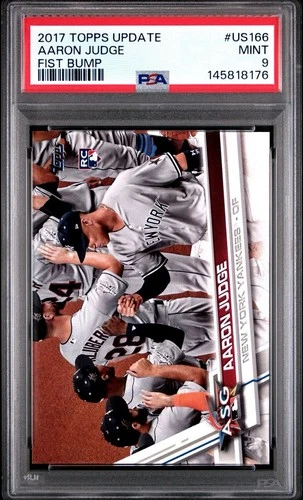 2017 Topps Update Aaron Judge All-Star Image Variation US166 PSA 9 Rookie (RC)