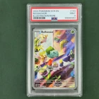 PSA 9 Bulbasaur 143/142 SV07 Stellar Crown IR Rare Art Nintendo Pokemon Card