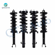 Set 4 Front-Rear Quick Complete Strut-Coil Spring For 2009-2014 Acura Tl SH-AWD