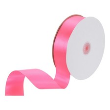 Satin Ribbon 1-1/2 Inch x 100 Yards Fuchsia Single Face Satin Ribbon