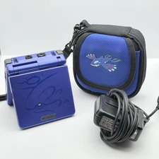 NINTENDO GAME BOY ADVANCE SP LIMITED POKÉMON KYOGRE 100% ORIGINAL! GREAT CONDITION