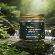 NAD+ Supplement Premium Nicotinamide Riboside Resveratrol for Anti-Aging 750MG