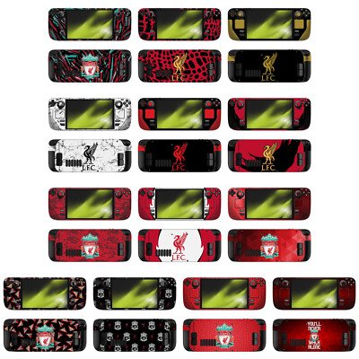 OFFICIAL LIVERPOOL FOOTBALL CLUB ART VINYL SKIN DECAL FOR STEAM DECK OLED