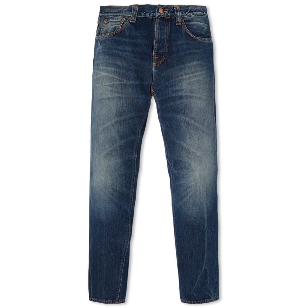 NUDIE JEANS Steady Eddie OLD SEA Jeans Size 32 L 34 Straight Organic Cotton NWT NUDIE JEANS Steady Eddie OLD SEA Jeans Size 32 L 34 Straight Organic Cotton NWT