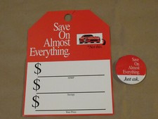 Vintage 1990's Dodge Dealer Advertising Viper Save on Almost Everything