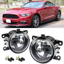 For 2006-2017 Ford Mustang Clear Lens Pair Bumper Fog Light Lamp OE Replacement