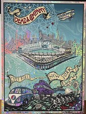 Dead & Company: Citifield 2017 FOIL, Signed Mike Dubois