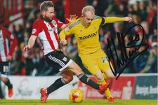 NOTTINGHAM FOREST HAND SIGNED JONATHAN WILLIAMS 6X4 PHOTO.