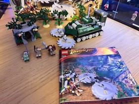 LEGO 7626 Indiana Jones: Jungle Cutter - Complete + Box + Manual
